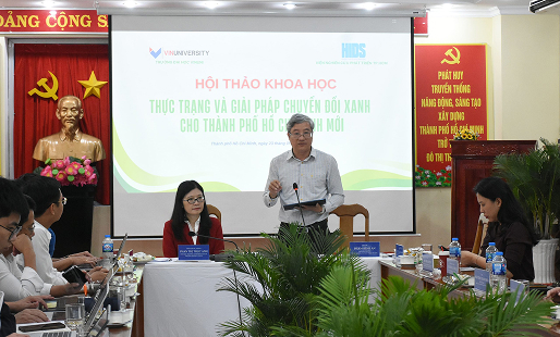 Seminar On Current Status And Solutions For Green Transformation In The New Ho Chi Minh City