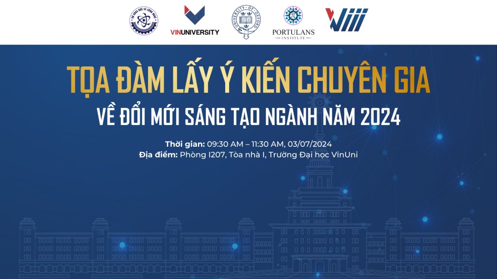 Toạ đàm lấy ý kiến chuyên gia về đổi mới sáng tạo cấp ngành năm 2024
