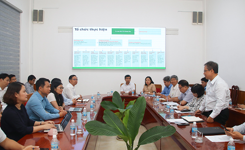 Working session with province's leaders