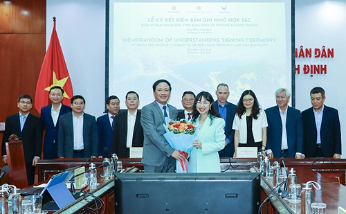 Binh Dinh Partners with VinUniversity to Promote Green Growth